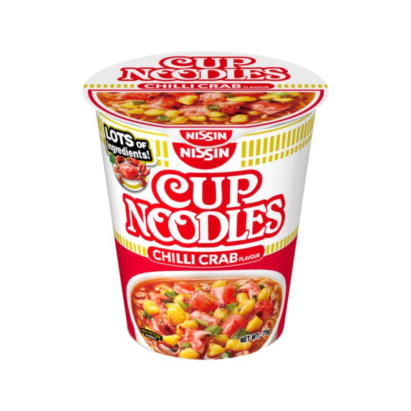 Nissin Cup Noodles Chilli Crab 75g [Japanese] Shopee Singapore