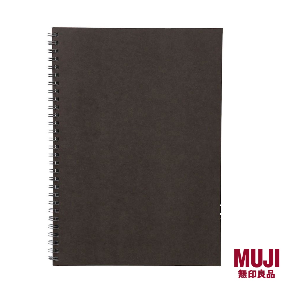 MUJI Set of 5 Notebook B5 Size 9.9 x 7 in 6 mm Ruled Anti-bleed-through Paper 
