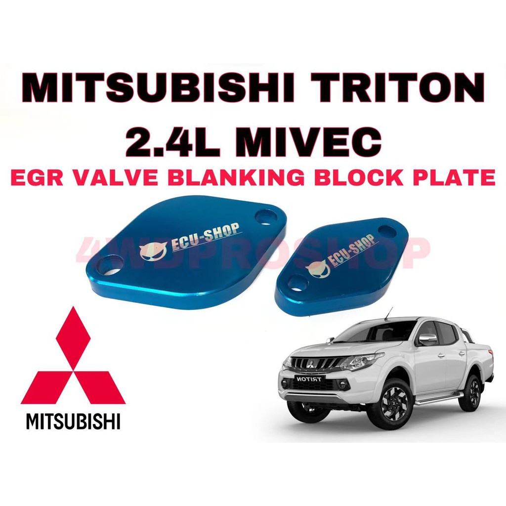 toolbox EGR Valve Blanking Block Plate For Mitsubishi Triton 2.4L 4N15