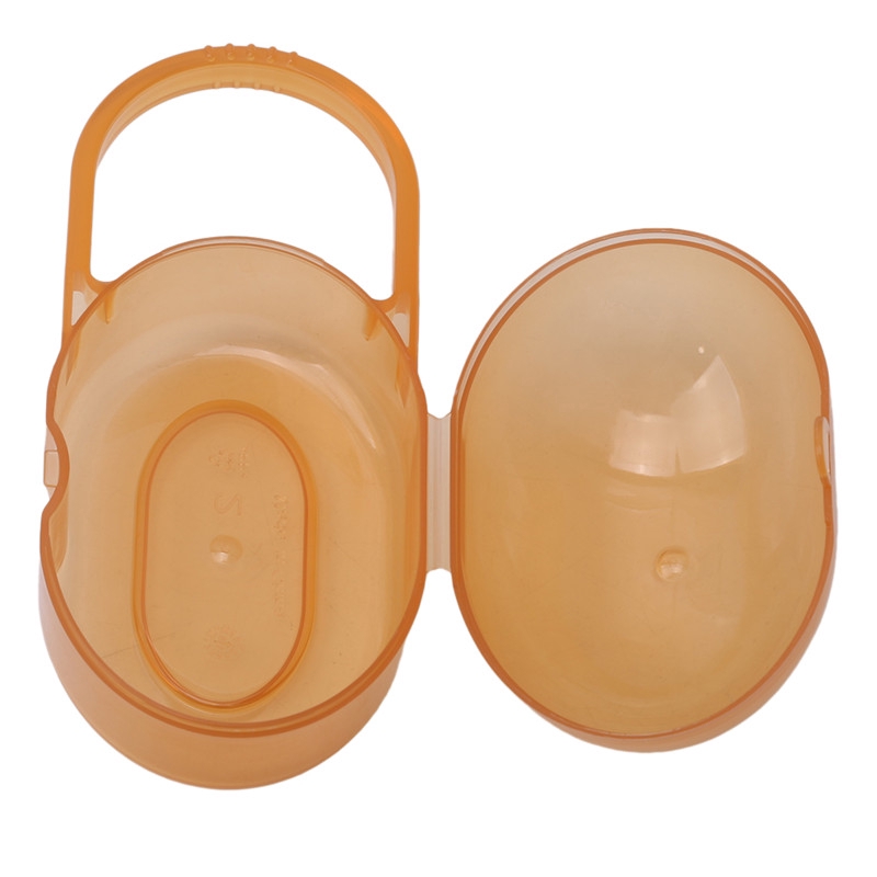 Pacifier Case Portable Safety Baby Nipple Teat Pacifier Case Holder Travel Storage Box