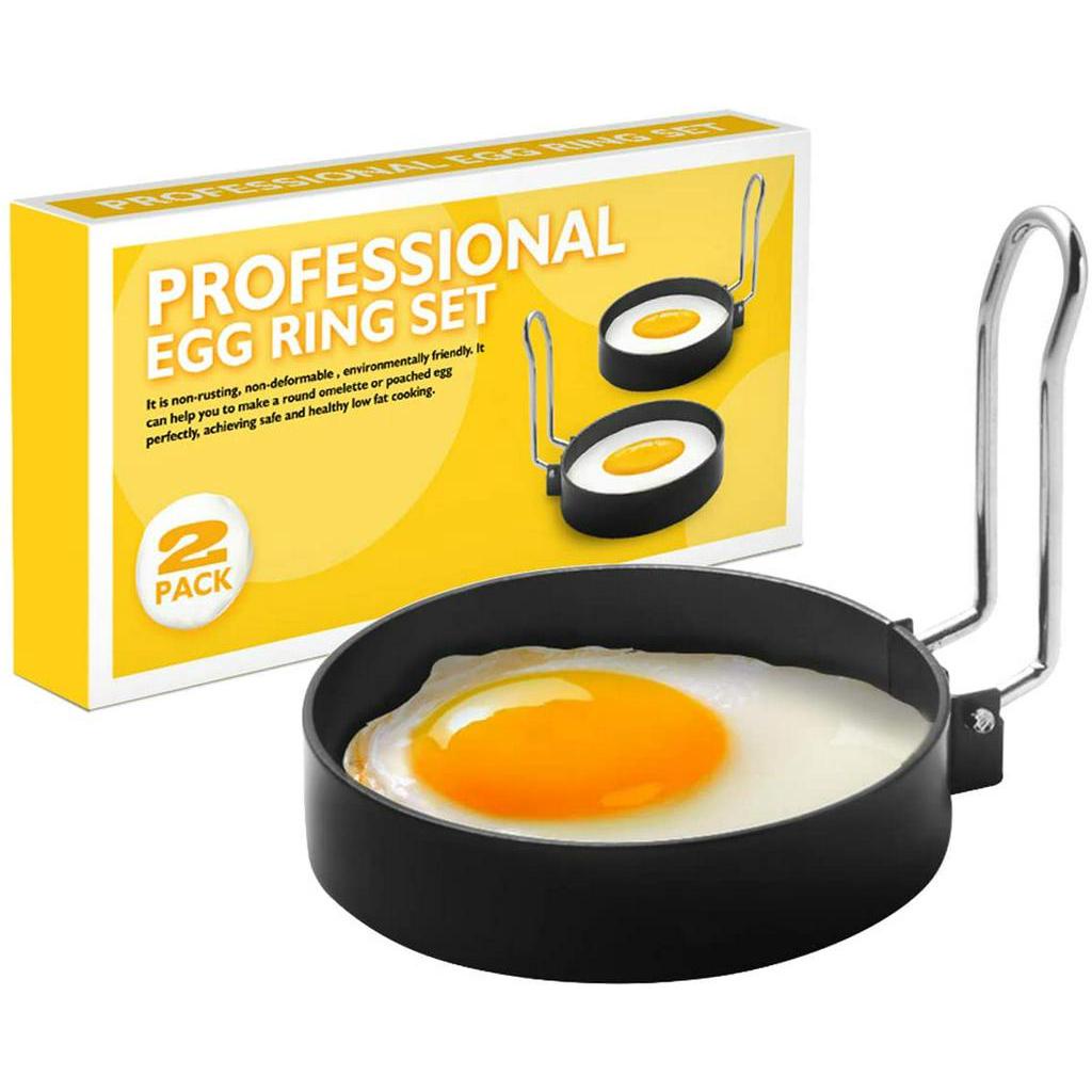 Stainless Steel Egg Ring 4way Fried Mold For Frying Pan Rings Pancake