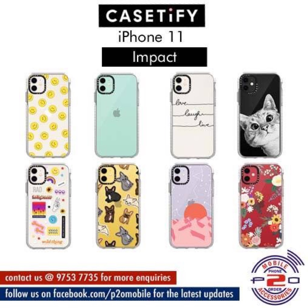 Casetify Impact Case Frost For Iphone 11 Shopee Singapore
