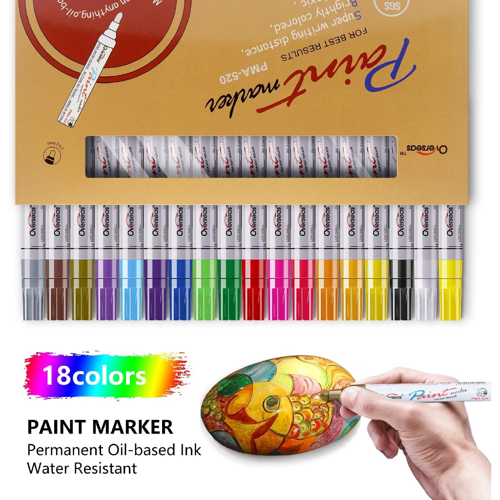 Paint Pens Paint Markers on Almost Anything Never Fade Quick Dry and