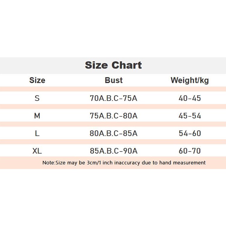 SAILBEE Black Bikini Swimsuit Women's Triangle Swimsuit Bikini Swimsuit Large Flat Corner Swimsuit Swimming shorts SB-X002 — size chart