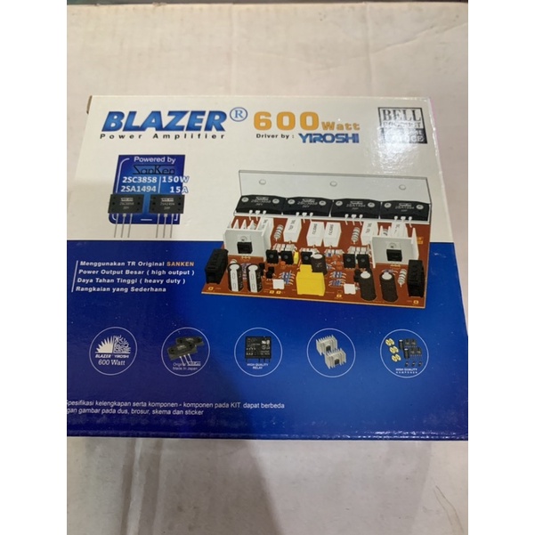 600w Yiroshi Blazer power amplifier Kit | Shopee Singapore