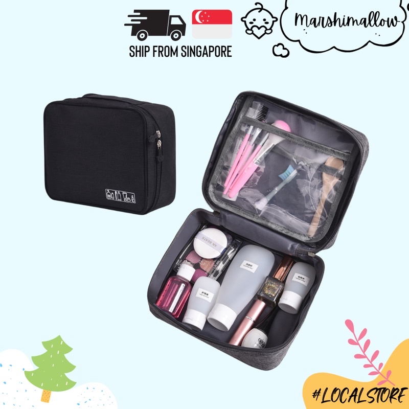 🇸🇬 Make Up Lotion Organiser Bag Travel Organizer for luggage Shopee