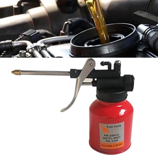 High Pressure Lubrication Feed Oil Can Spray Pot Pump Action Oiler Tool Auto 