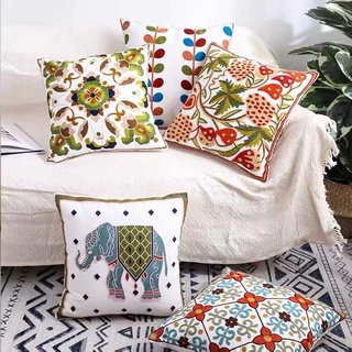 18" Hamster Pattern Home Cotton Linen Waist Cartoon Sofa Pillow Decor Cushion 
