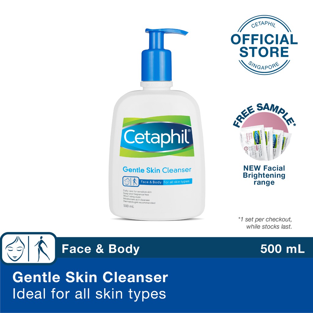 cetaphil 500ml shopee