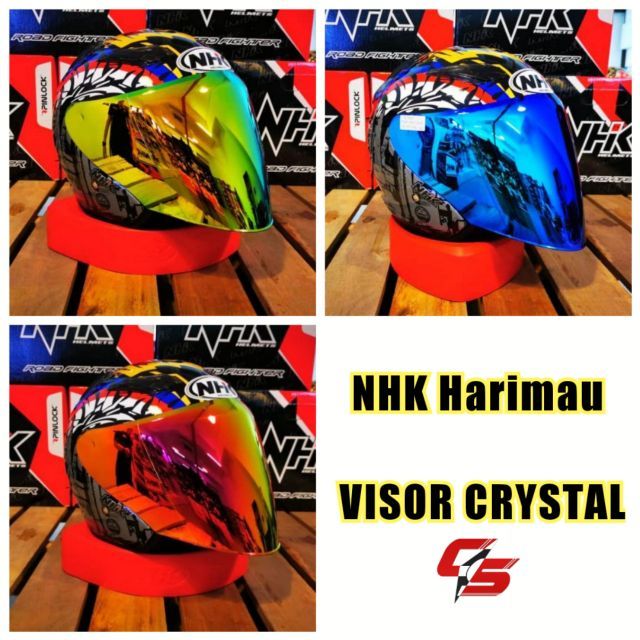 Nhk Helmet R1 V2 Harimau Se Limited Edition Double Visor Shopee Singapore