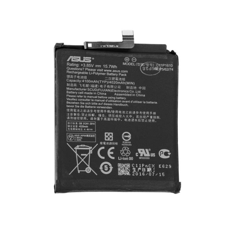 Asus Zenfone 4 Max Pegasus 4a Zb500tl C11p1610 Battery 4100mah Replacement Parts Shopee Singapore