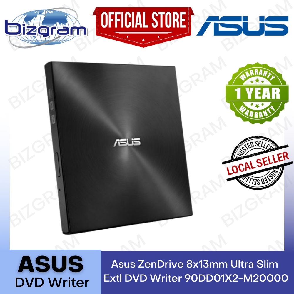 Asus ZenDrive 8x13mm Ultra Slim External DVD Writer 90DD01X2M20000 (1