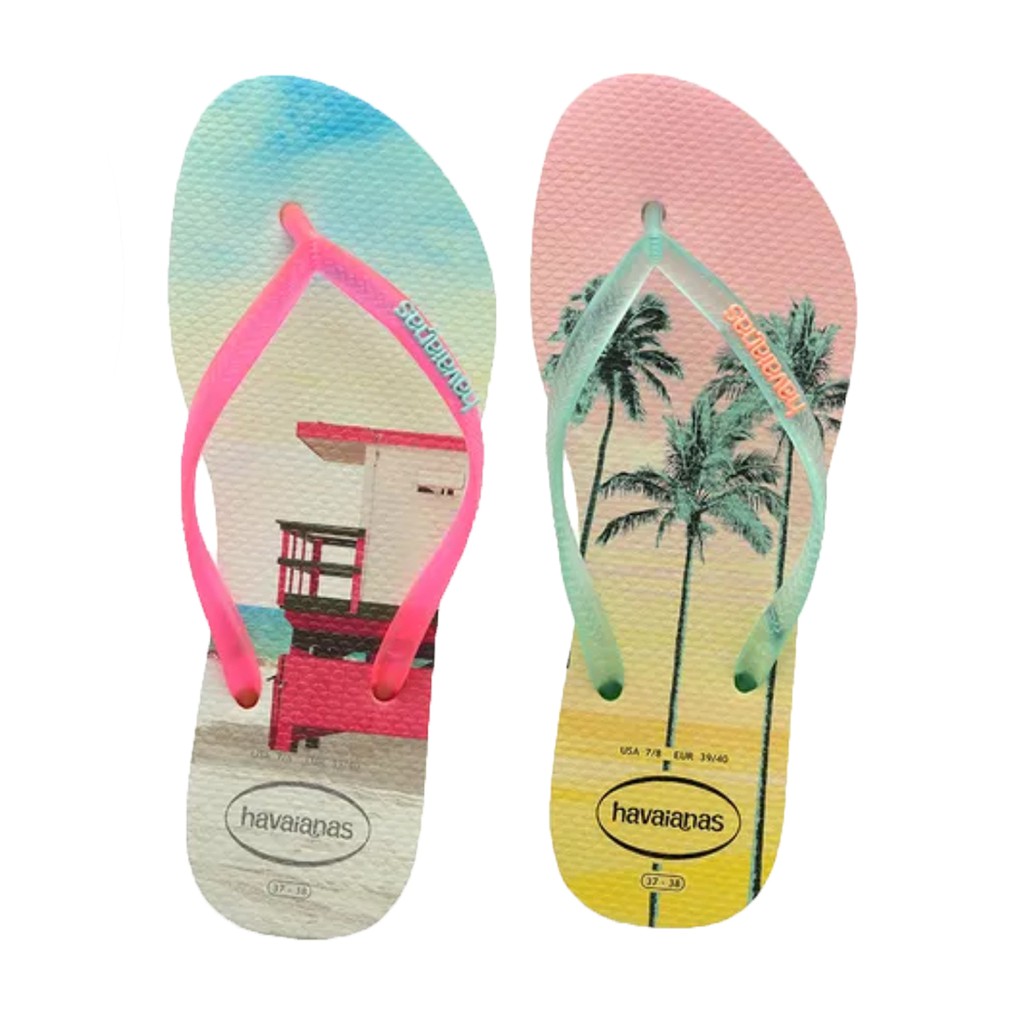 havaianas slim paisage flip flops