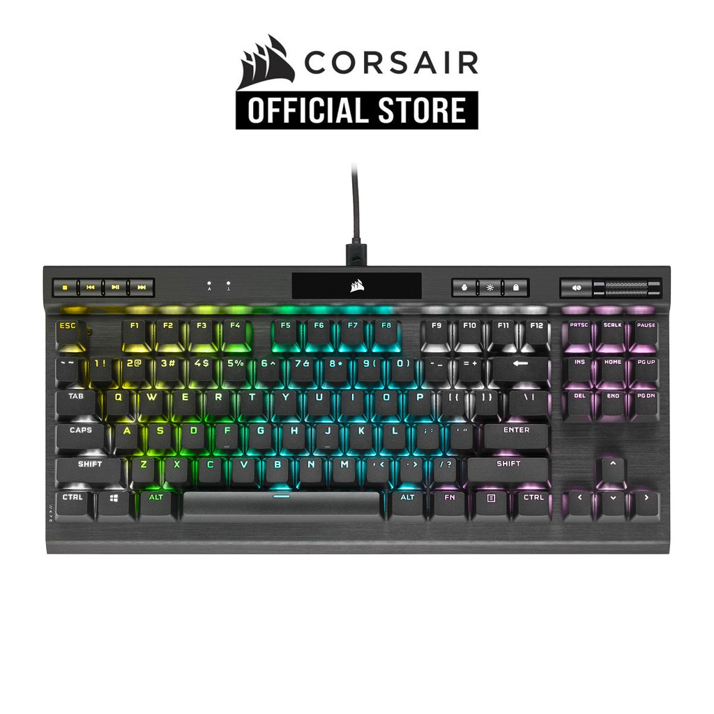 CORSAIR K70 RGB TKL CHAMPION SERIES Tenkeyless Mechanical Gaming ...