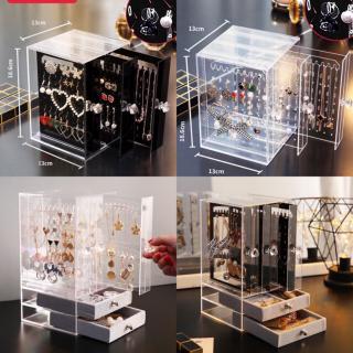 Image of Earrings Display Organizer Jewelry Storage Holder Box