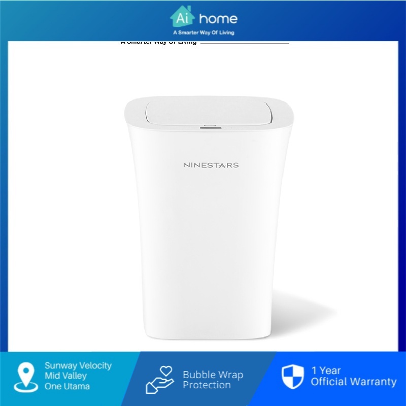Ninestars Waterproof Sensor Trash Can 10 Litre With 1 Year Malaysia Warranty Ai Home Shopee Singapore