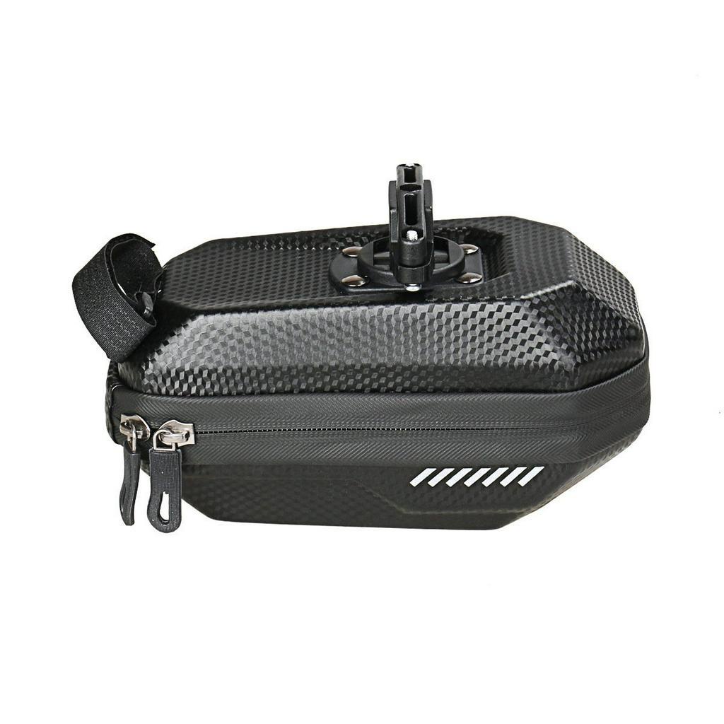 RideMax Hard Shell Bike Storage Saddle Bag (Opens from Bottom) Shopee
