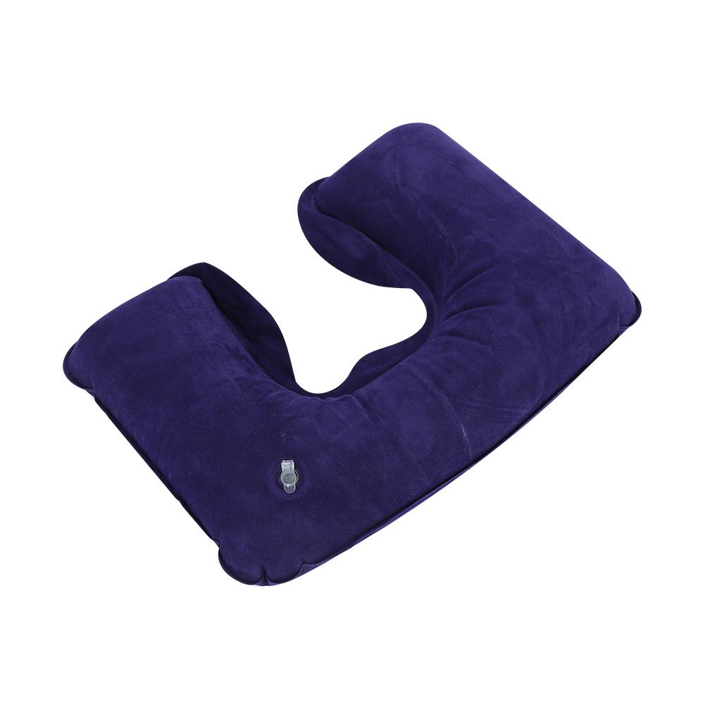 Inflatable Travel Neck Pillow Soft Air U Shape Health Pillow Sleep