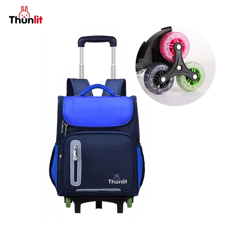 3 wheel school bag