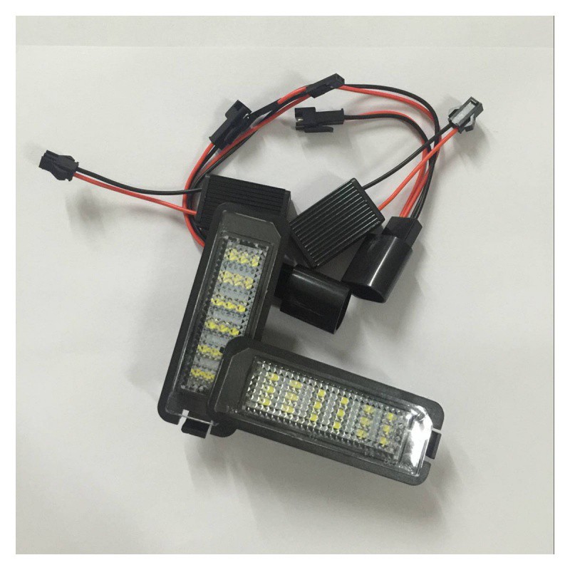 passat b6 number plate light