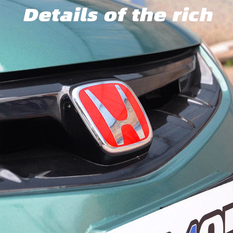 Honda Car Emblem Red Logo City/Hrv/Jazz/CRV/civic/Brv(Front&Rear)