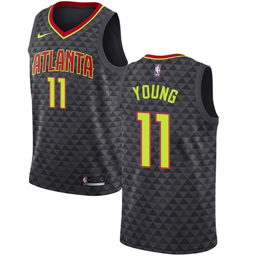 trae young red jersey