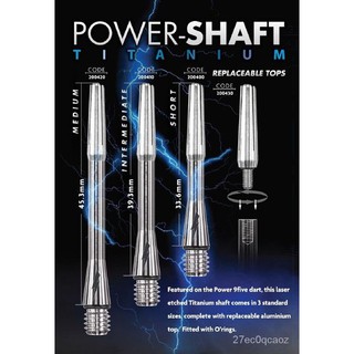 🔥 X.D Darts 2014Style Dart RodTARGET POWER-SHAFT Titanium Aluminum Dart Rod Dart Rod Accessories Shaft Head🔥 nXLz