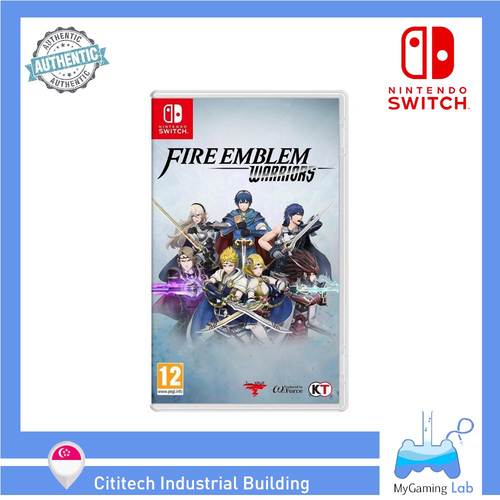 Sg In Stock Nintendo Switch Game Fire Emblem Warriors For N Switch Lite Shopee Singapore