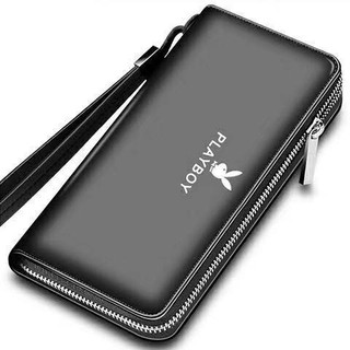 Wallet men's long bag men's long ultra-thin wallet business handbags men's youth men's money clips钱包男长包男长款超薄皮夹子商务手包男士青年男士钱夹子