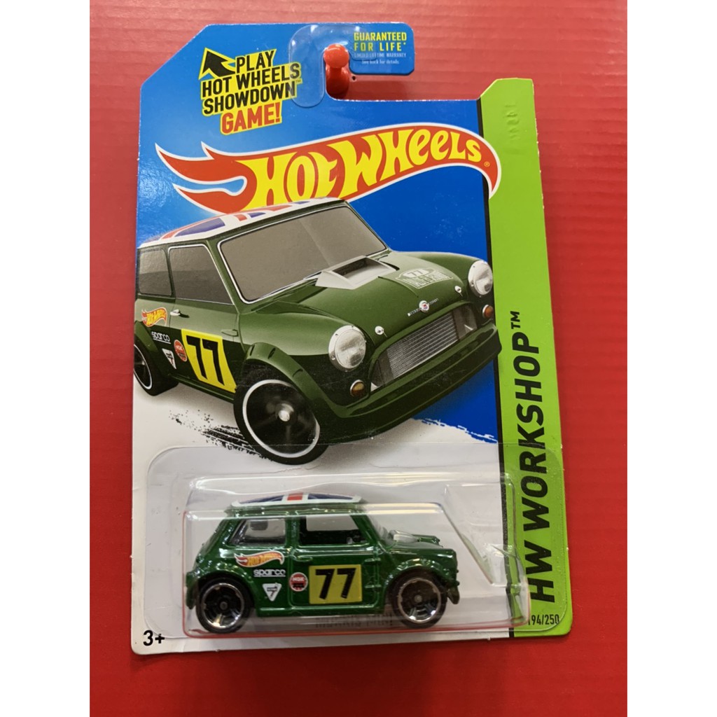 Hot Wheels Hotwheels Morris Mini Green 