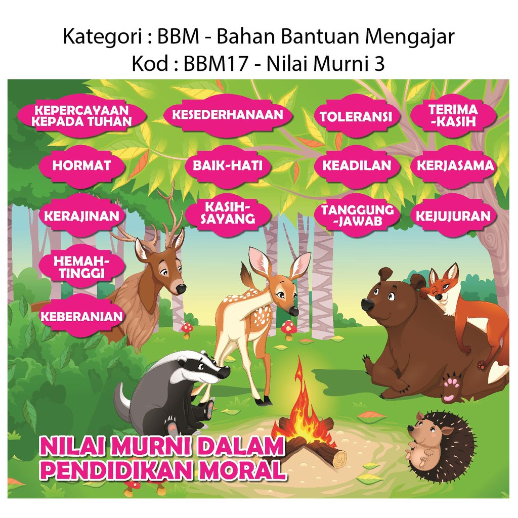 Nilai Nilai Murni Moral - rass-naa