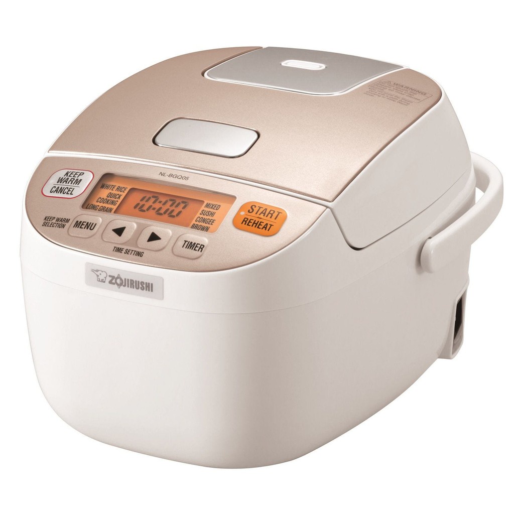 Zojirushi 0.54L Rice Cooker Warmer NLBGQ05 (White) Shopee