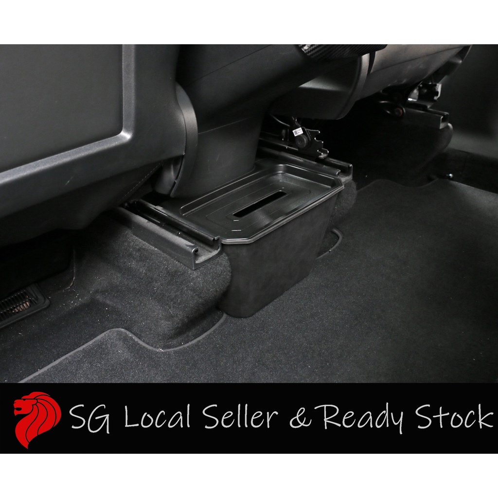 Tesla Model Y 2022 Rear Seat Floor Storage Box Shopee Singapore