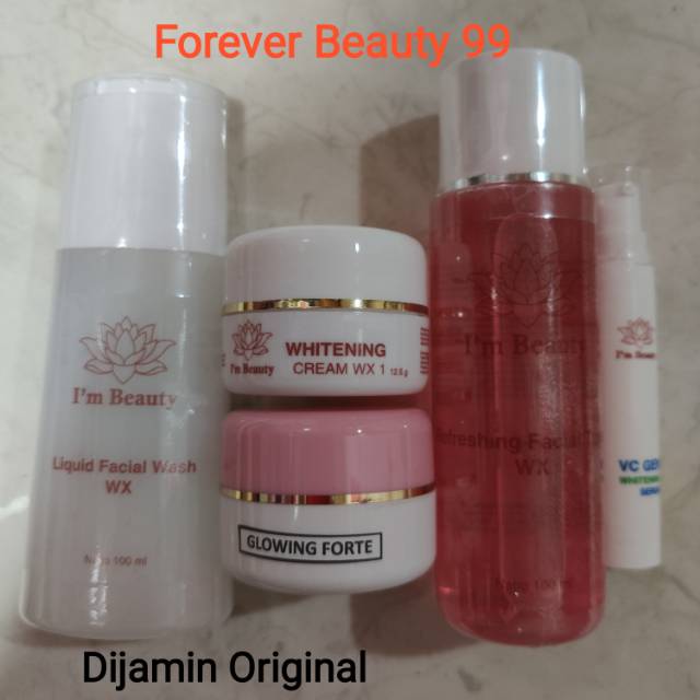 cream beauty glowing