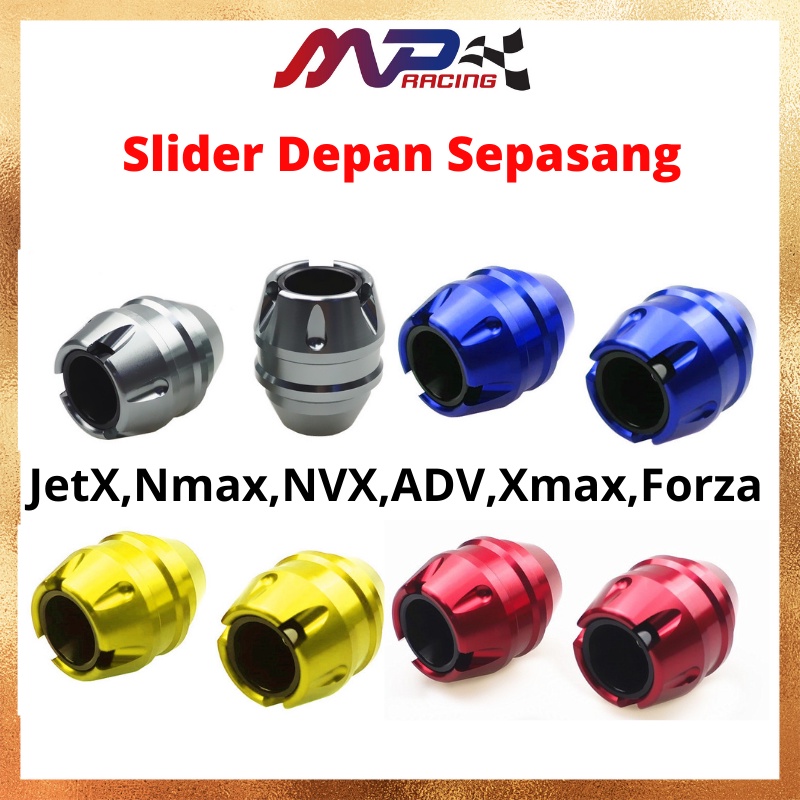 Slider Depan Sym Jet X,Nvx,Nmax,Adv,Semua Scooter,Front Wheel Protector ...