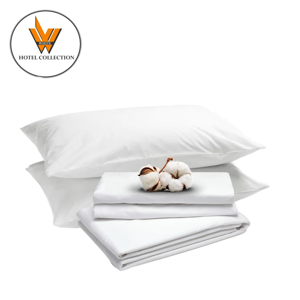 WHC Hotel Pillow Case 1000TC Cotton Shopee Singapore