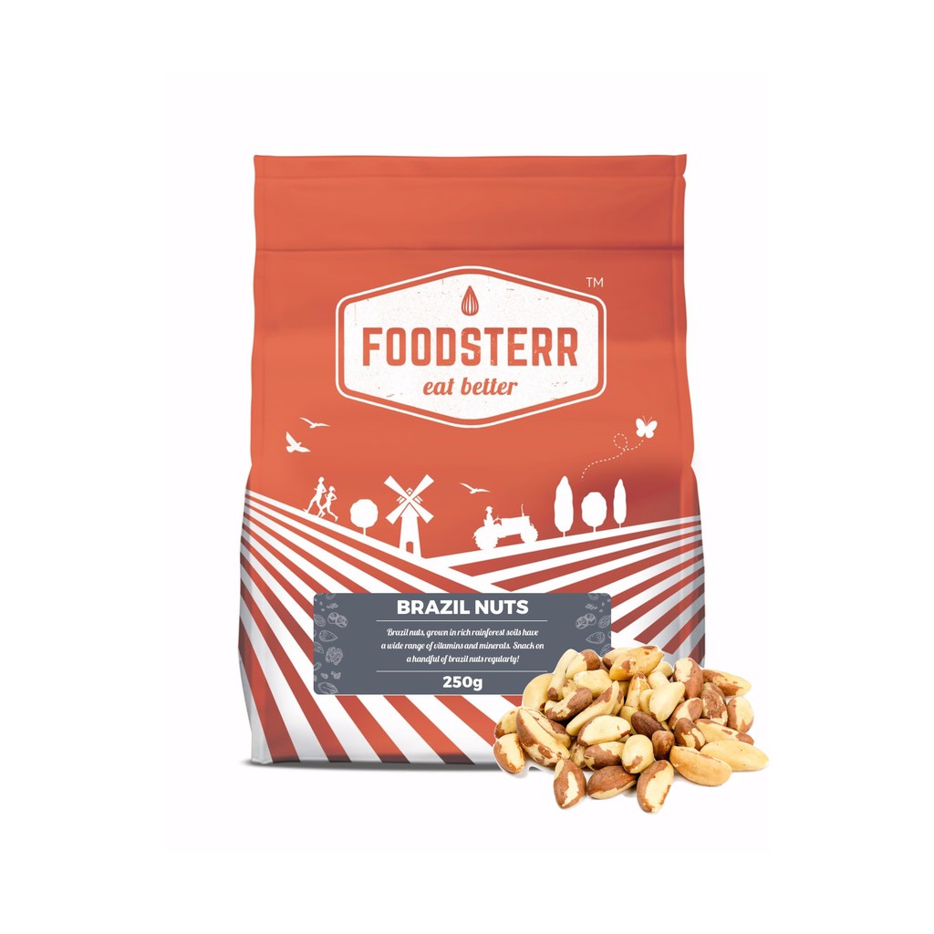 Foodsterr Brazil Nuts 250G Fsxd(Expiry15/4/2023) Shopee Singapore