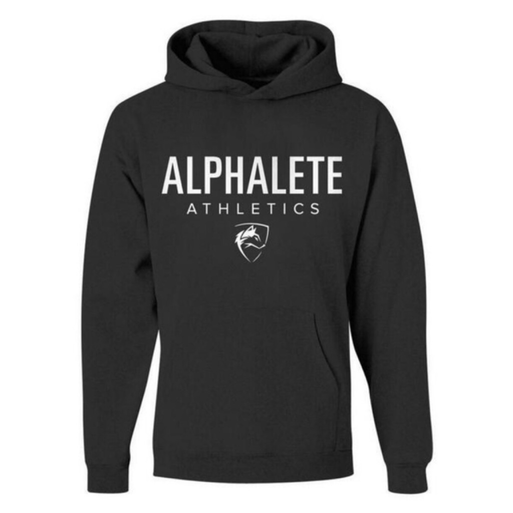 alphalete black hoodie
