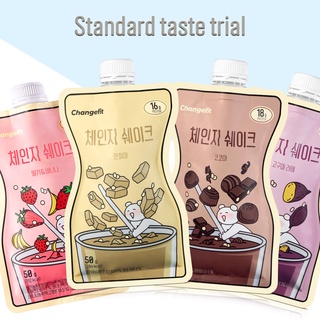 [Changefit] standard shake set 4ea high protein drink meal nutrition supplement food