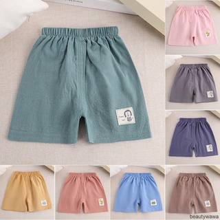 Soft Cotton Kids Trending Shorts for Girls Boys Loose Cartoon PrintedSummer Short Pants