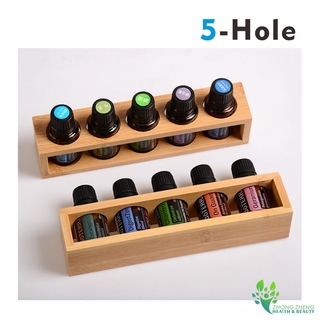 NATURAL BAMBOO & WOOD Essential Oil Storage & Displays Modern Open Sided Essential Oil Tray(For 15ml) #7