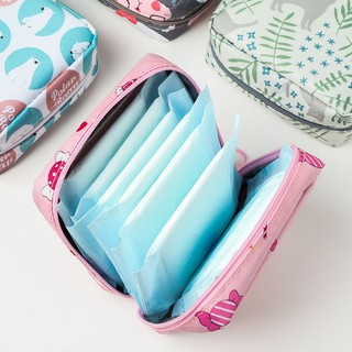 Image of Sanitary napkin bag Cosmetic bag Storage bag