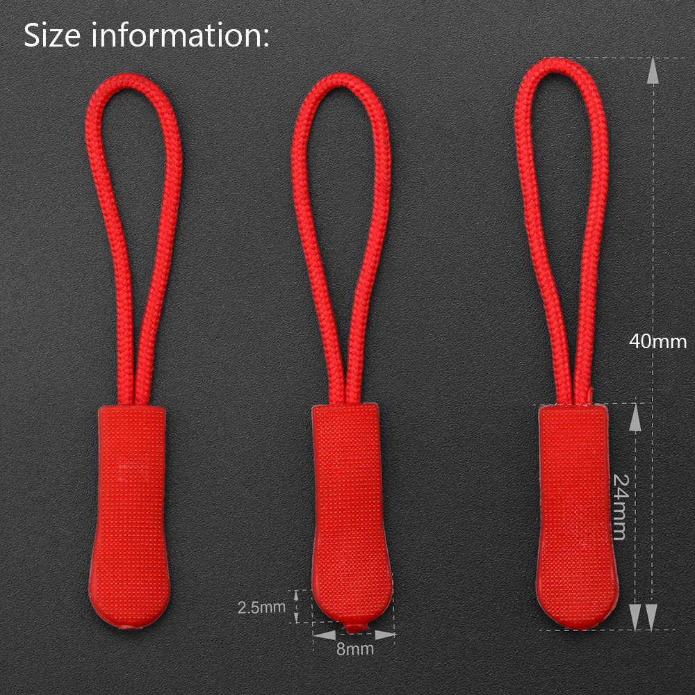 10/20pcs Bags Clip Buckle Travel Clothing Suitcase Tent Backpack Zipper Pull