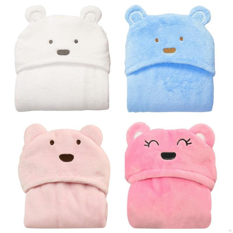 IU Cotton Hooded Bath Supplies Baby Blanket Towels Animal