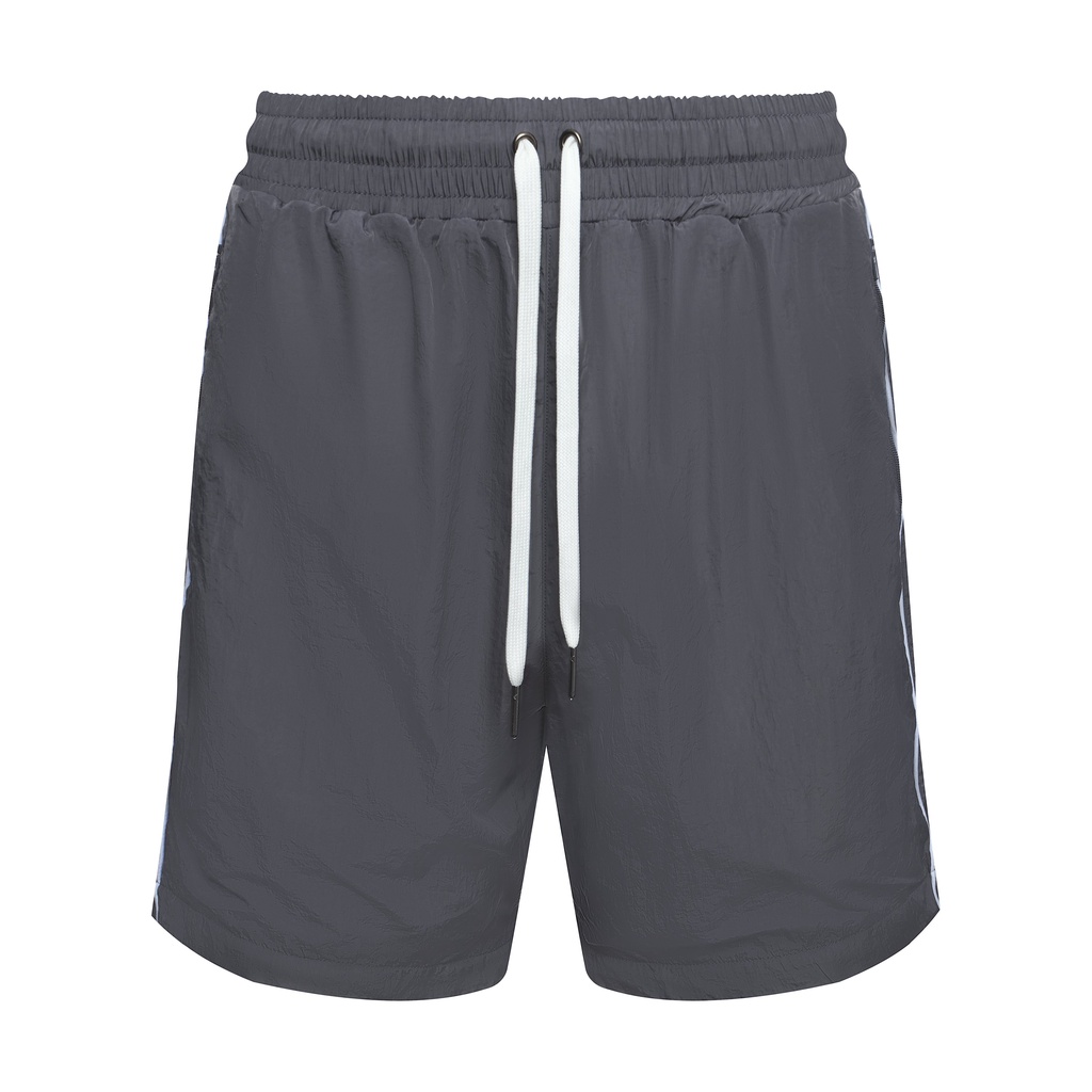 mens sweat shorts grey