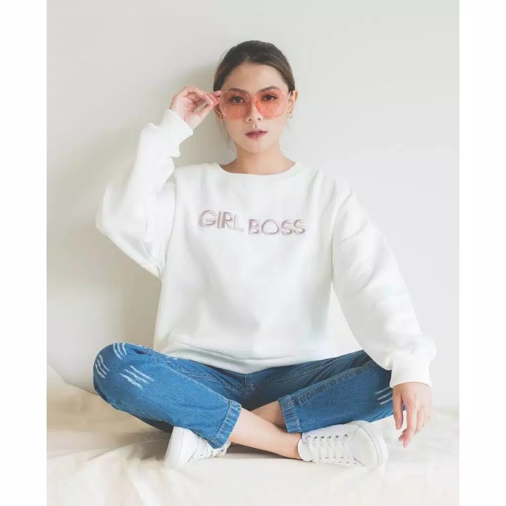 girl boss sweater