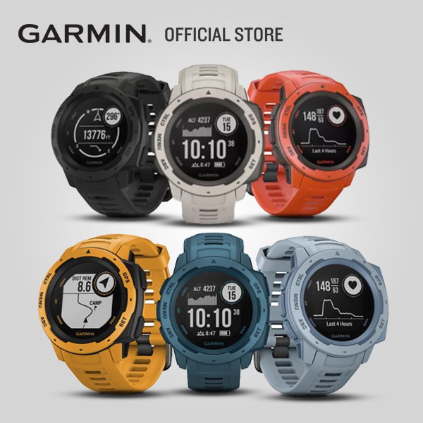 garmin instinct rugged outdoor watch