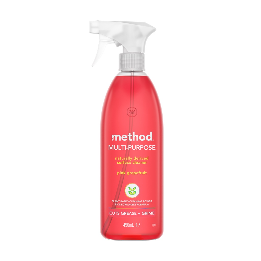 Method allpurpose cleaner pink grapefruit 490ml Shopee Singapore