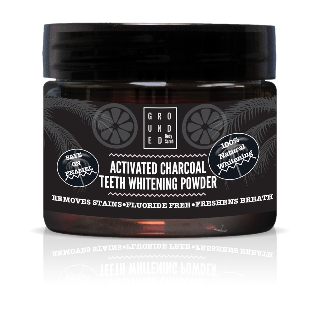 Activated Charcoal Teeth Whitening Powder 50g (GROUNDED) Shopee Singapore