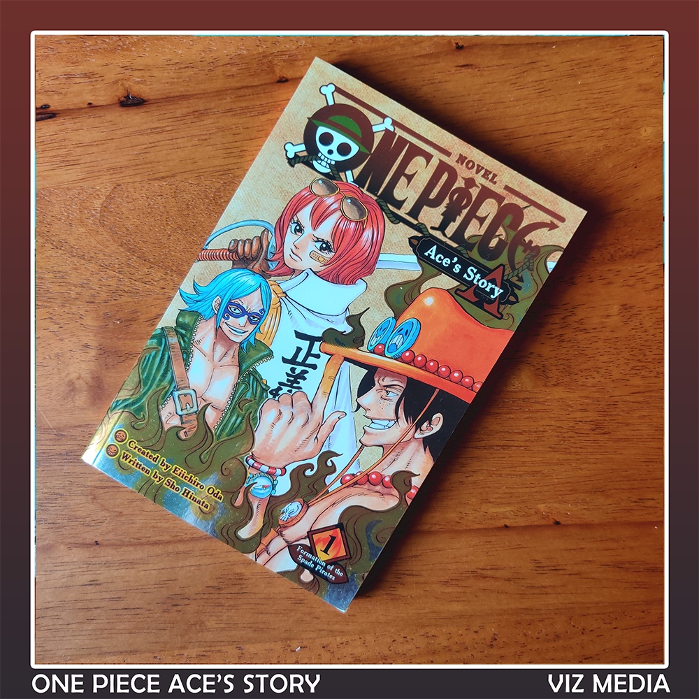 Ready Stock One Piece Ace Story Original Light Novel Shopee Singapore